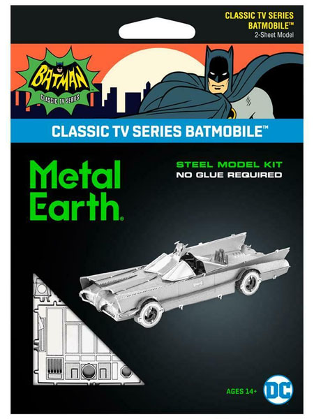 Metal Earth DC 1966 Batman TV Series Batmobile Metal Model Kit